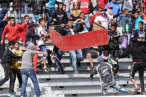 الدار البيضاء ... ضبط 45 شخصا للاشتباه في تورطهم بالشغب الرياضي