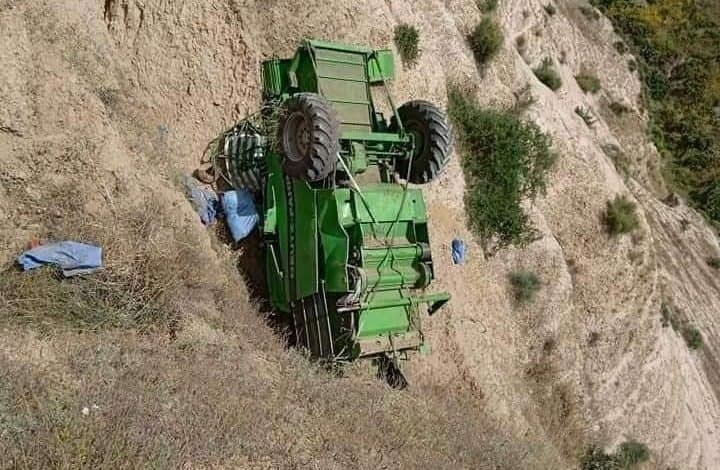 منطقة الحوز … آلة حصاد تودي بحياة فلاح