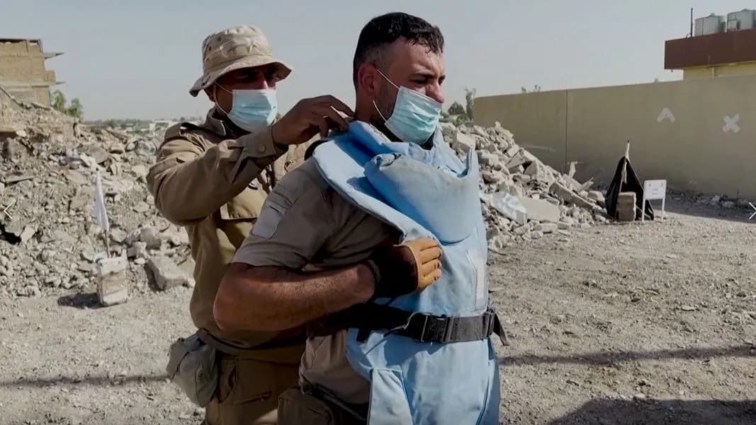 الموصل … تطهير المنطقة من آثار داعش