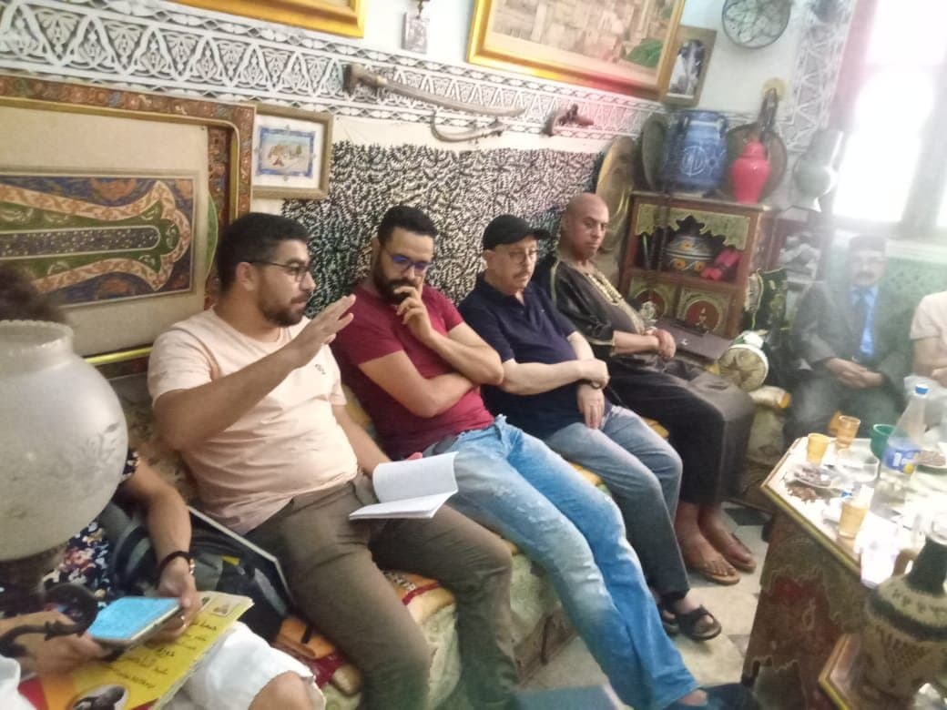 لقاء الشعر والموسيقى والتشكيل في صالون أدبي بمكناس