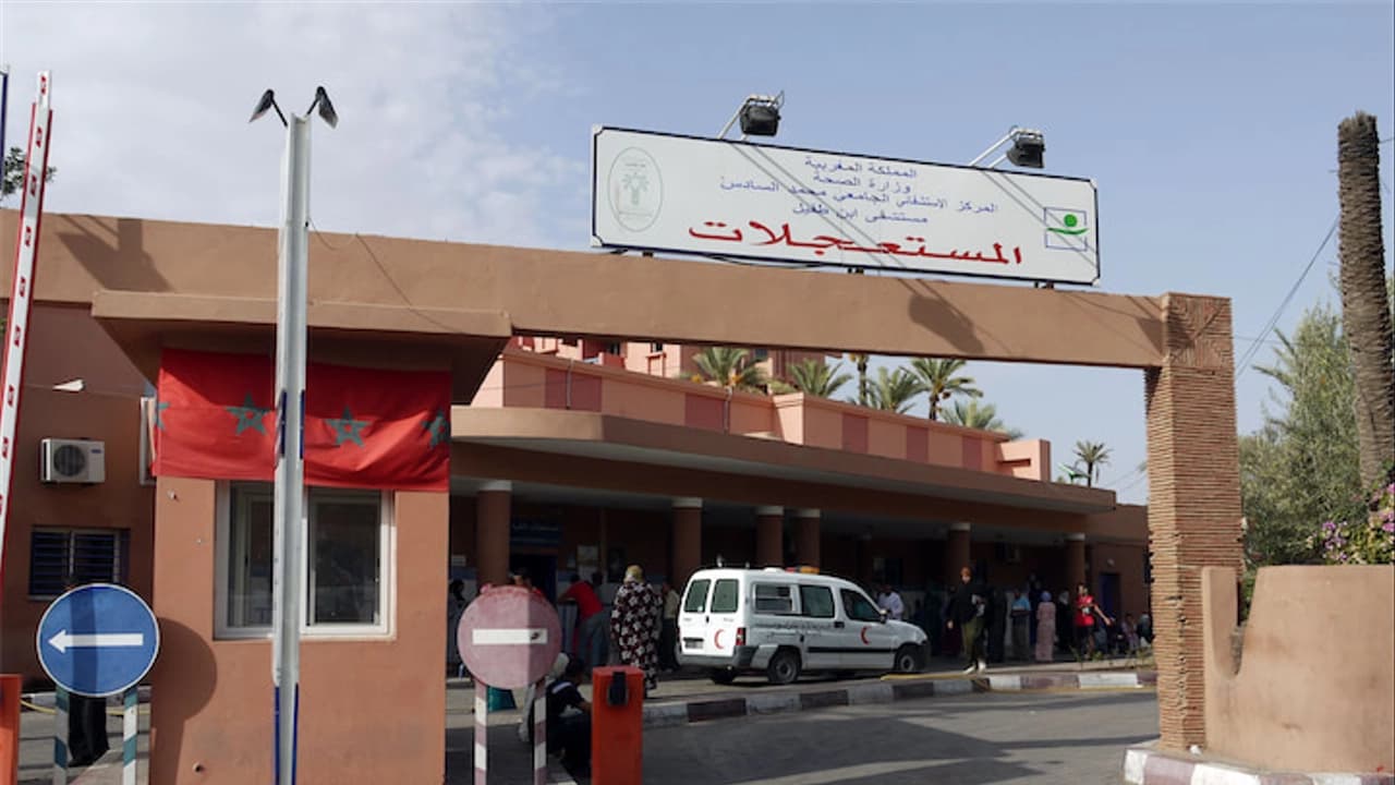 حادث خطير يرسل شرطي للمستعجلات بمراكش