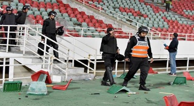 الرباط … تمكن مصالح الأمن الوطني من تحييد الخطر الناجم عن الشغب الرياضي في مباراة الجيش الملكي ونهضة بركان