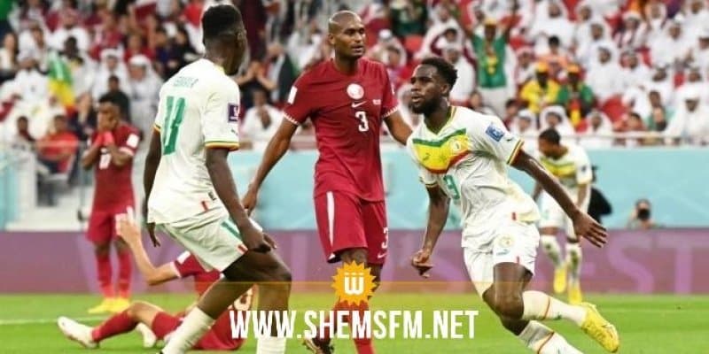 المنتخب السنغالي يفوز على نظيره ال القطري (3-1) في فعاليات كأس العالم قطر 2022