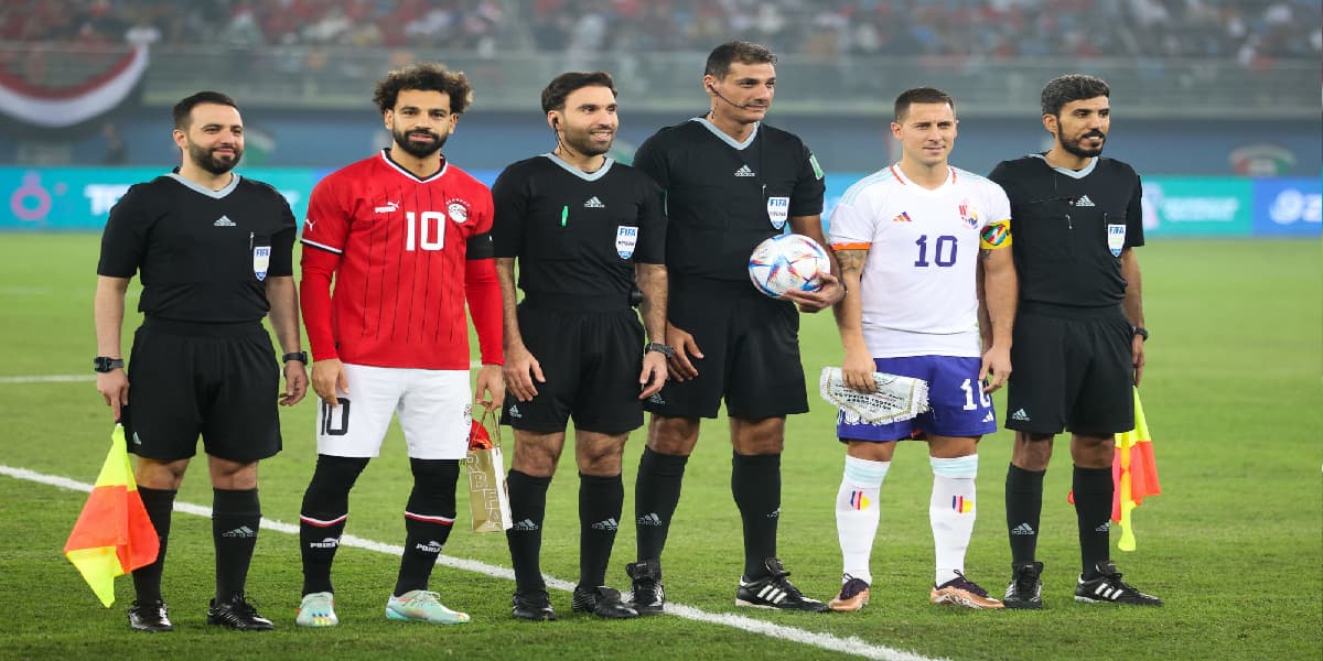 المنتخب المصري يقسو على بلجيكا بنتيجة 1-2 قبل بداية مباريات كأس العالم بقطر