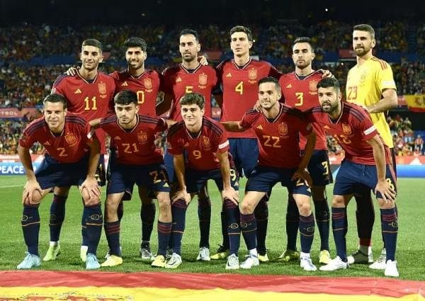 تشكيلة المنتخب الإسباني أمام المنتخب الوطني المغربي في فعاليات كأس العالم قطر 2022