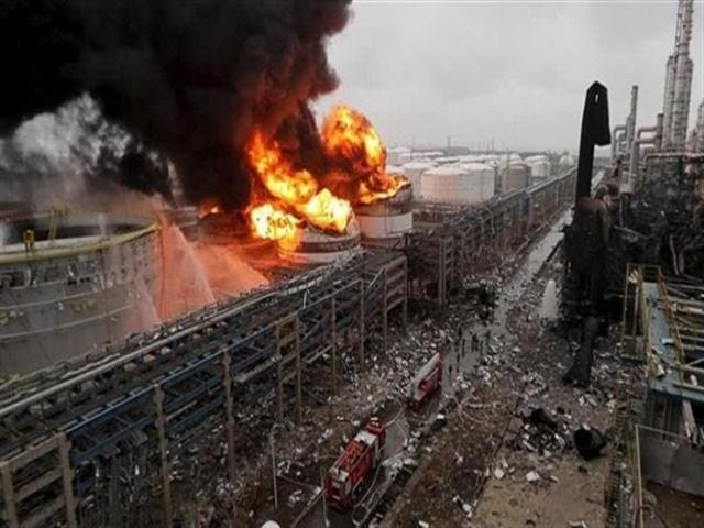 قتيلان و 34 جريحا في انفجار بمصنع للكيماويات في الصين
