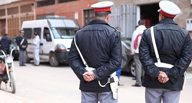 اشتوكة‬ … مطاردة تنتهي بتوقيف لصين