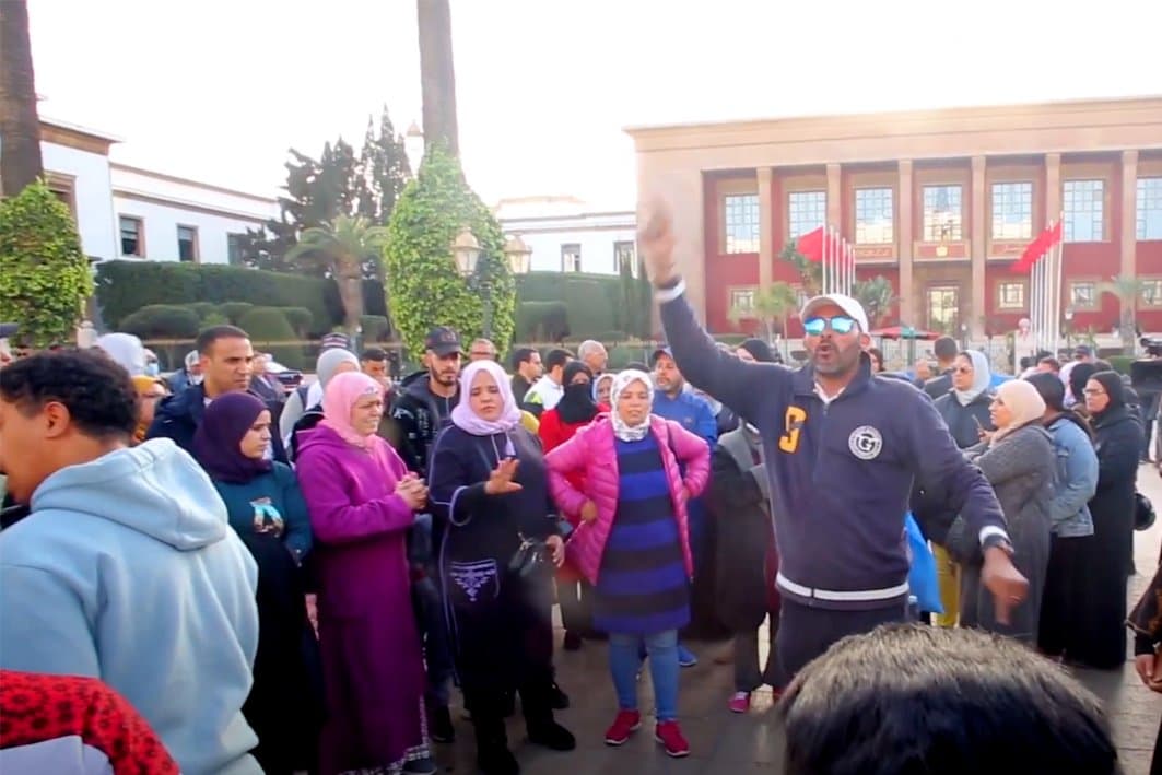 بالفيديو.. الرباط: صرخة الشباب المغربي ضد غلاء الأسعار