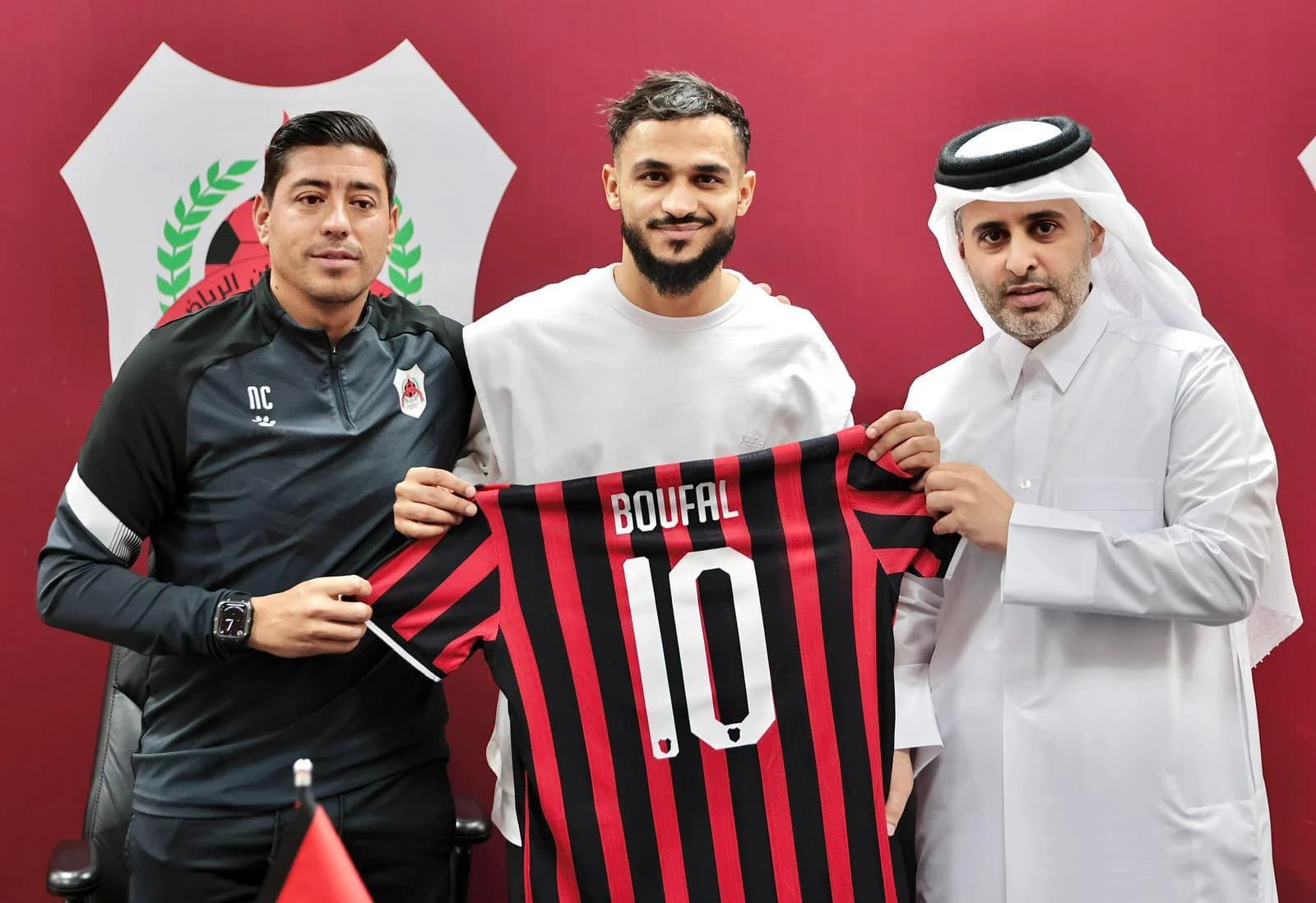 سفيان بوفال … الانتقال الى الريان القطري أخذ مني وقتا طويلا وأعد الفريق بتقديم أفضل ما لدي