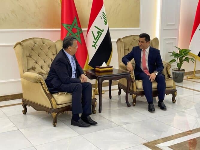 بغداد…تعميق التعاون وبحث أوضاع السجناء المغاربة في العراق محور لقاء جمع وزير العدل بنظيره العراقي