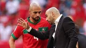 الناخب الوطني وليد الركراكي يعرب عن إعجابه الشديد بسفيان أمرابط