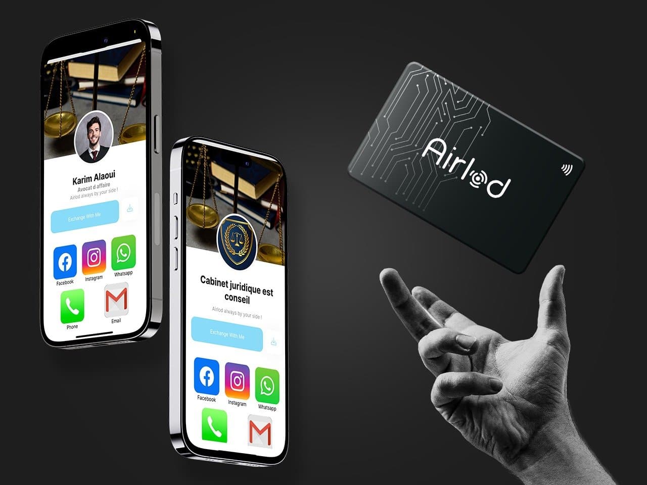 Airlod: إحداث ثورة في بطاقات العمل الرقمية في حدث 2023