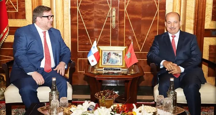 السيد ميارة يُجري محادثات مع سفير بنما بالرباط.