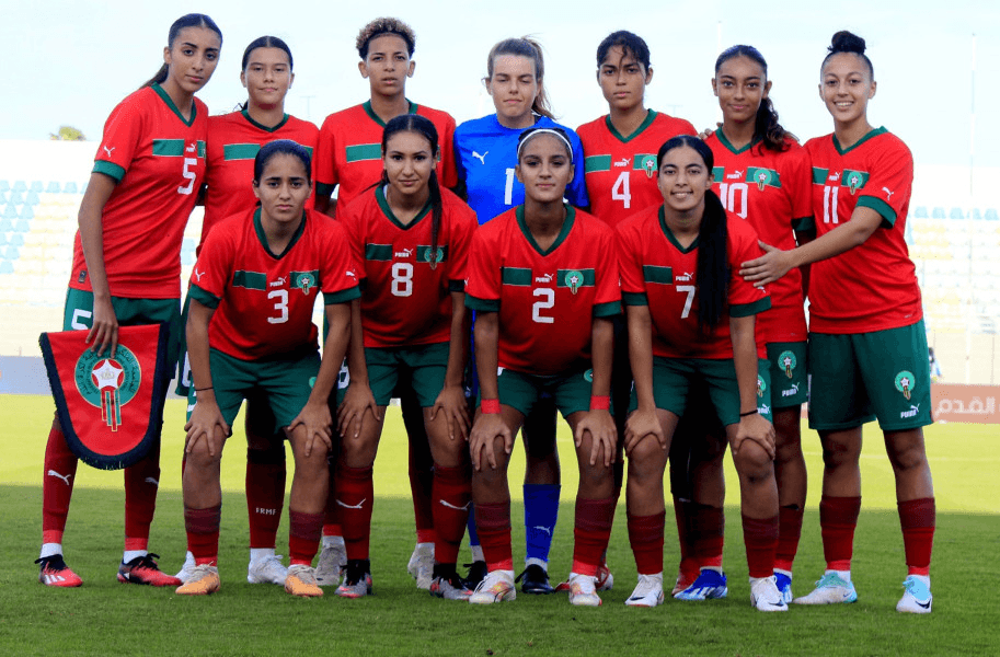 انتصار المنتخب الوطني لكرة القدم النسوية تحت 20 عامًا في مواجهة غينيا بنتيجة 3-0.