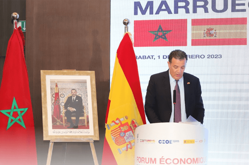 السيد لعلج: زيارة السيد ألباريس تشهد على الشراكة « المتجددة » بين المغرب وإسبانيا.