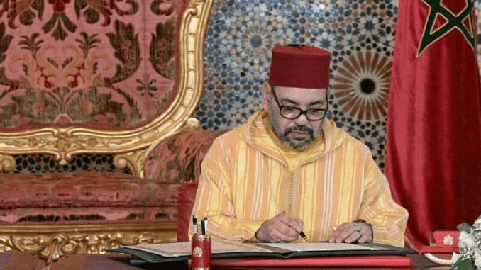 برقية تهنئة من جلالة الملك إلى  السيد السيسي بمناسبة إعادة انتخابه. 