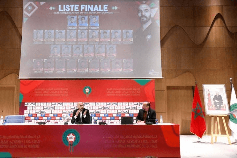 كان 2023: وليد الركراكي يعلن القائمة النهائية للمنتخب الوطني.