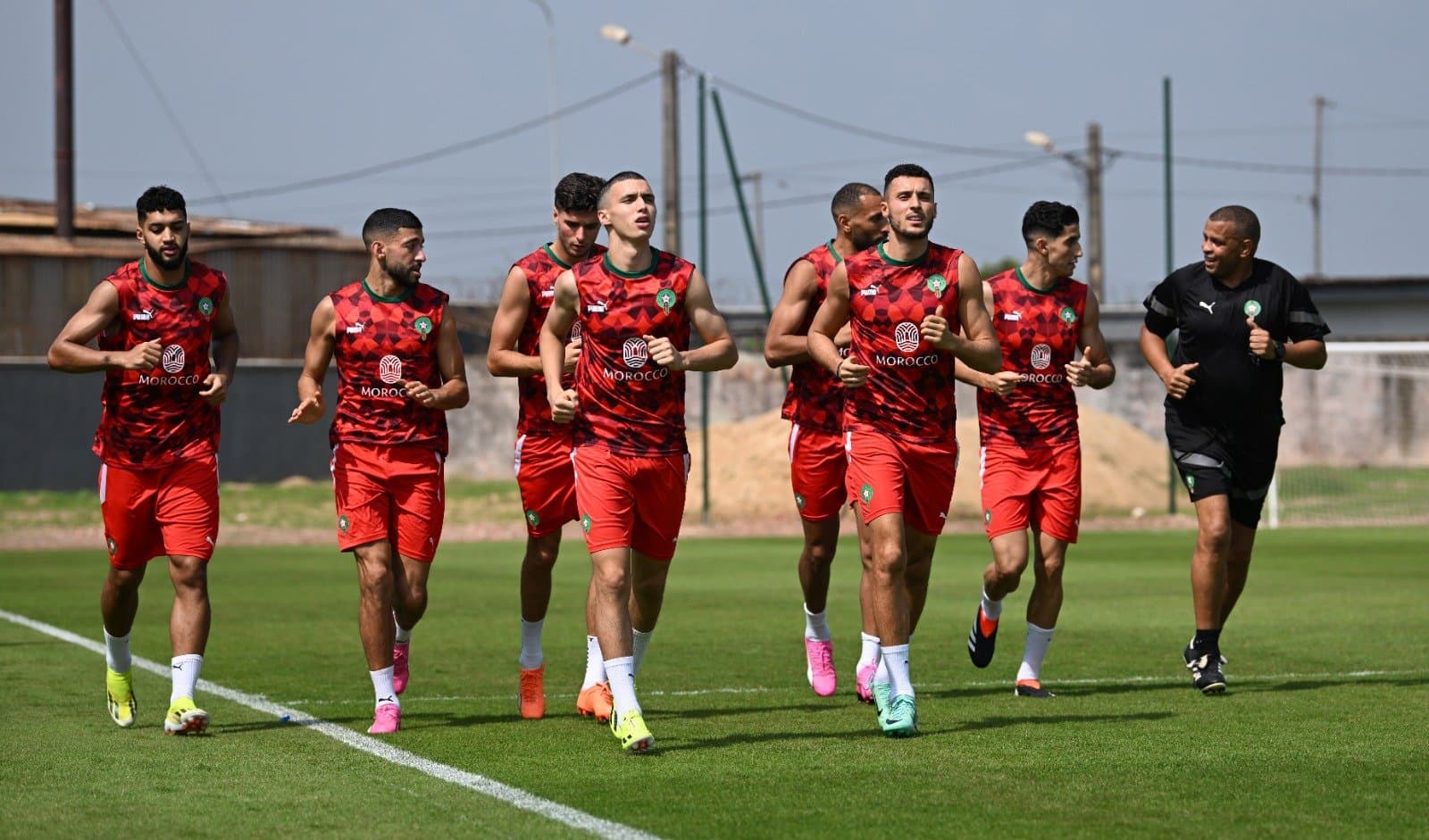 الكان : المنتخب الوطني يواصل استعداداته للقاء الكونغو الديموقراطية.