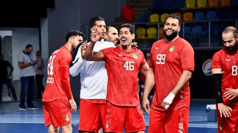 كأس أمم إفريقيا لكرة اليد : المنتخب الوطني المغربي يتأهل لدور الربع.