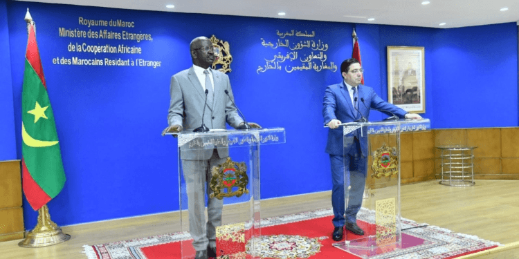 وزير خارجية موريتانيا يسعى إلى تعزيز العلاقات مع المغرب.   