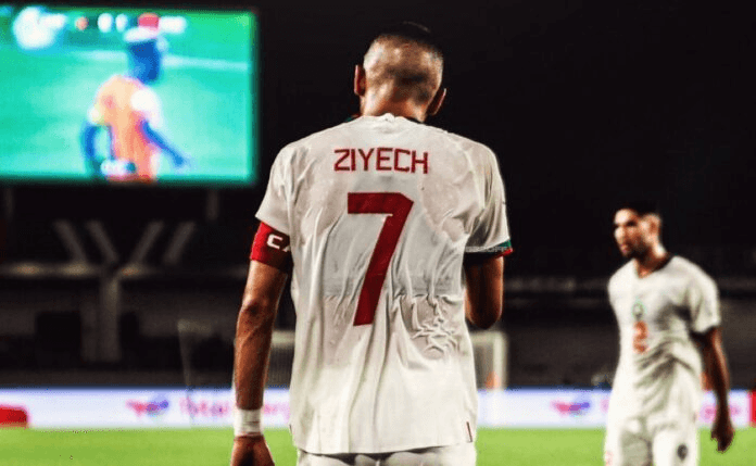 المغرب – جنوب أفريقيا: زياش خارج تدريبات الأسود.