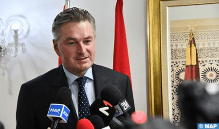 برلماني بريطاني يدعو حكومة بلاده إلى الاعتراف بمغربية الصحراء. 