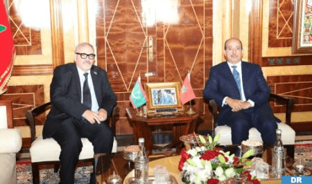 لقاء السيد ميارة مع سفير موريتانيا.. التأكيد على متانة وعمق الروابط المتجذرة بين البلدين.