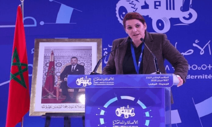 جلالة الملك يهنئ فاطمة الزهراء المنصوري بمناسبة انتخابها منسقة للقيادة الجماعية للأمانة العامة لحزب البام.