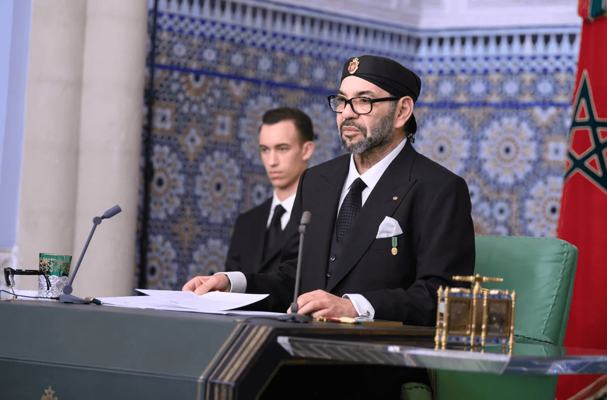 جلالة الملك يهنئ رئيس جمهورية سريلانكا بالعيد الوطني لبلاده. 