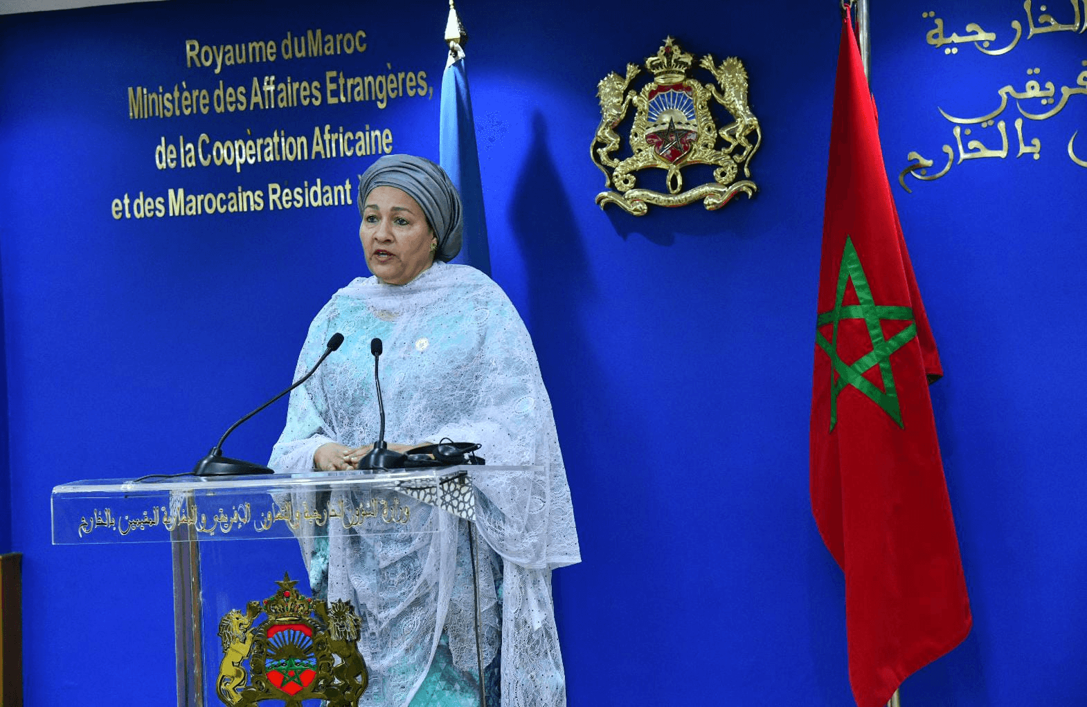 نائبة الأمين العام للأمم المتحدة: المغرب نموذج للاستثمار في الرأسمال البيئي. 