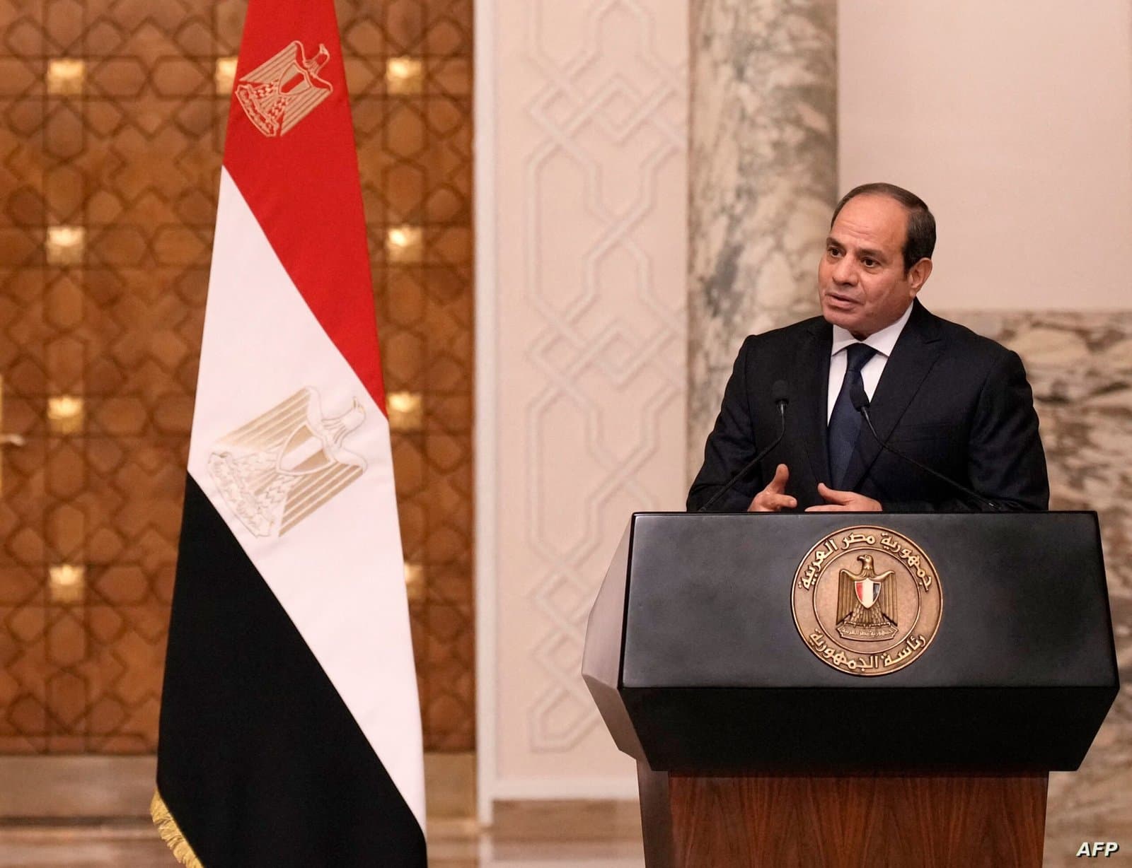 الرئيس المصري يؤدي اليمين الدستورية لولاية رئاسية ثالثة