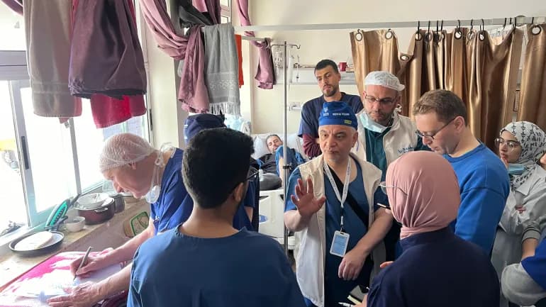 الوفد الطبي الأوروبي يكشف عن واقع الصحة في غزة: معاناة ونقص حاد في الخدمات الطبية
