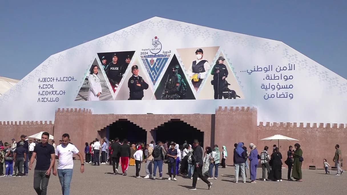عدد زوار فضاء الأبواب المفتوحة للأمن الوطني يصل إلى مليونين و120 ألف زائر