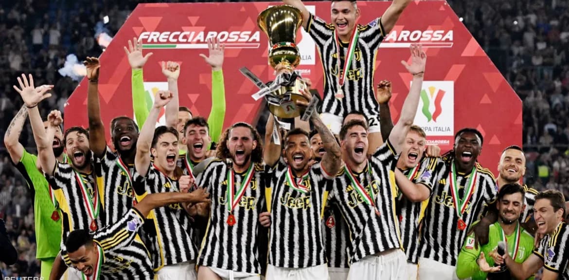 يوفنتوس يتوج بلقب كأس إيطاليا للمرة الـ15 في تاريخه