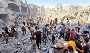 غزة : استشهاد 15 ألف من الأطفال و 145 من الصحفيين