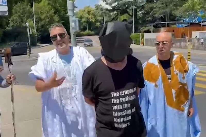 وقفة بجنيف تندد بجرائم البوليساريو