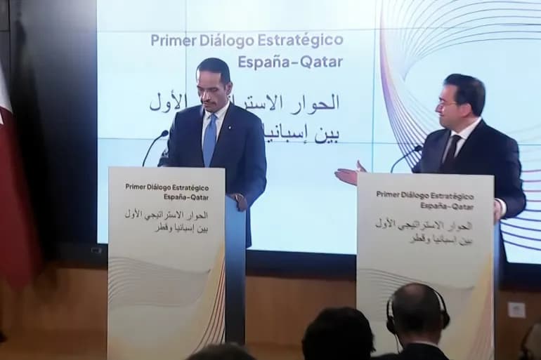 قطر إسبانيا يدعوان لوقف إطلاق النار بغزة ووقف التصعيد بالمنطقة