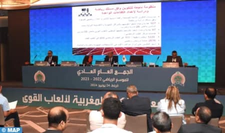 الجامعة الملكية المغربية لألعاب القوى تصادق على التقارير الأدبية والمالية للموسم 2022-2023