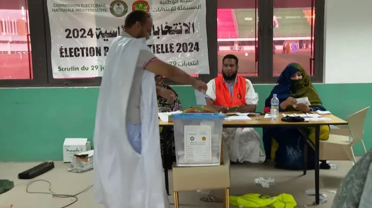 لجنة الانتخابات في موريتانيا تعلن فوز الغزواني بفترة رئاسية ثانية