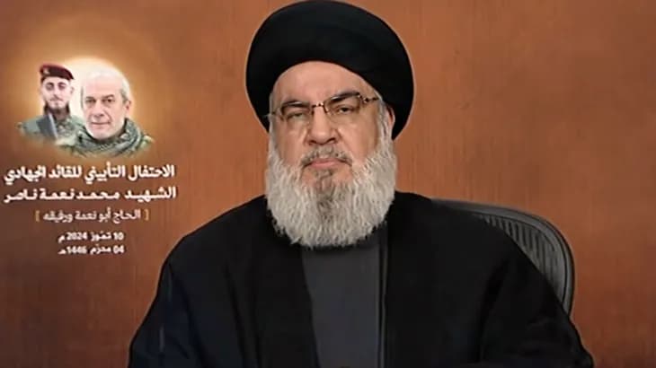 نصر الله: نتنياهو يأخذ إسرائيل للخراب إذا أصر على مواصلة المعركة