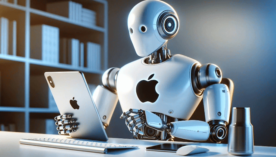 بذراع روبوتي وشاشة ذكية.. آبل تسعى لإطلاق جهاز منزلي خارق