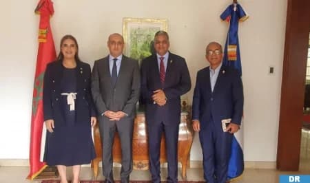 سفير المغرب يتباحث مع الرئيس الجديد لبرلمان أمريكا الوسطى في جمهورية الدومينيكان