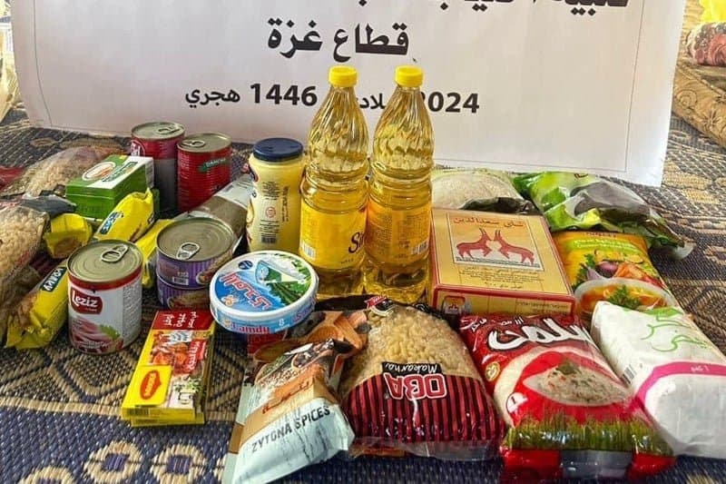 "الزاوية الكركرية" تعين غزة بأغذية