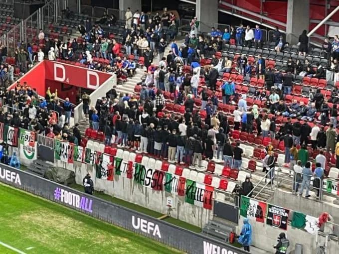 دوري أمم أوروبا.. جماهير إيطاليا تدير ظهرها أثناء عزف نشيد إسرائيل
