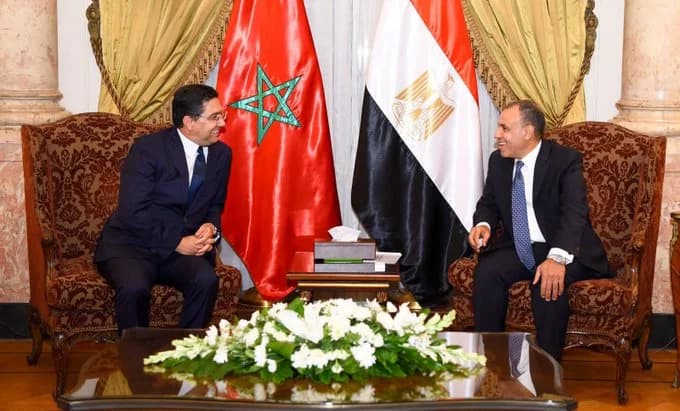 القاهرة : بوريطة يجري مباحثات مع وزير الخارجية والهجرة وشؤون المصريين بالخارج