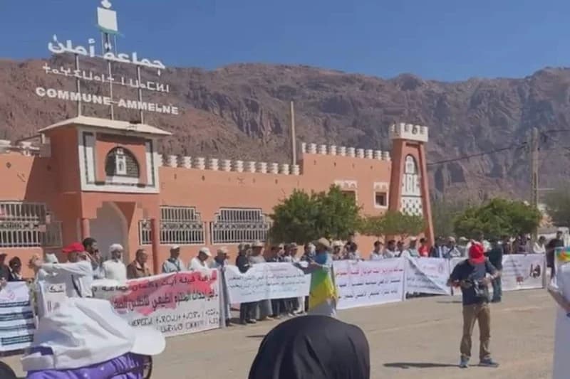 إقليم تزنيت: ‬محتجون يرفضون منتزها طبيعيا