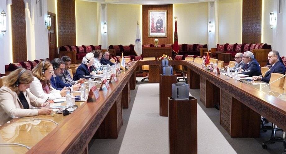 اجتماع مع وفد برلماني حول الهجرة غير النظامية بمجلس المستشارين