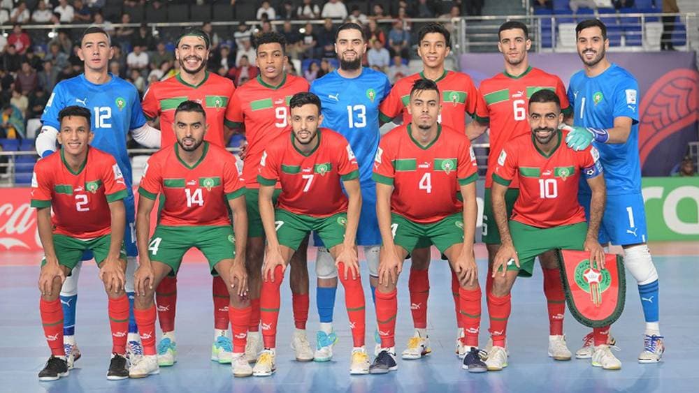 تراجع منتخب الفوتسال المغربي إلى المركز السابع في تصنيف الفيفا