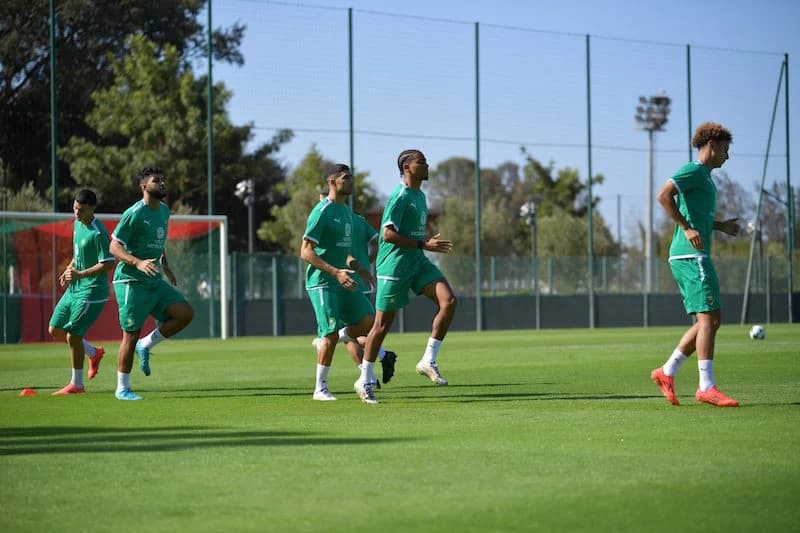 أجواء إيجابية تحفز لاعبي المنتخب