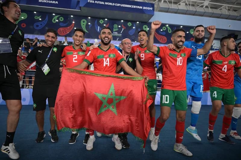 "أسود الفوتسال" يتراجعون بمركز عالميا